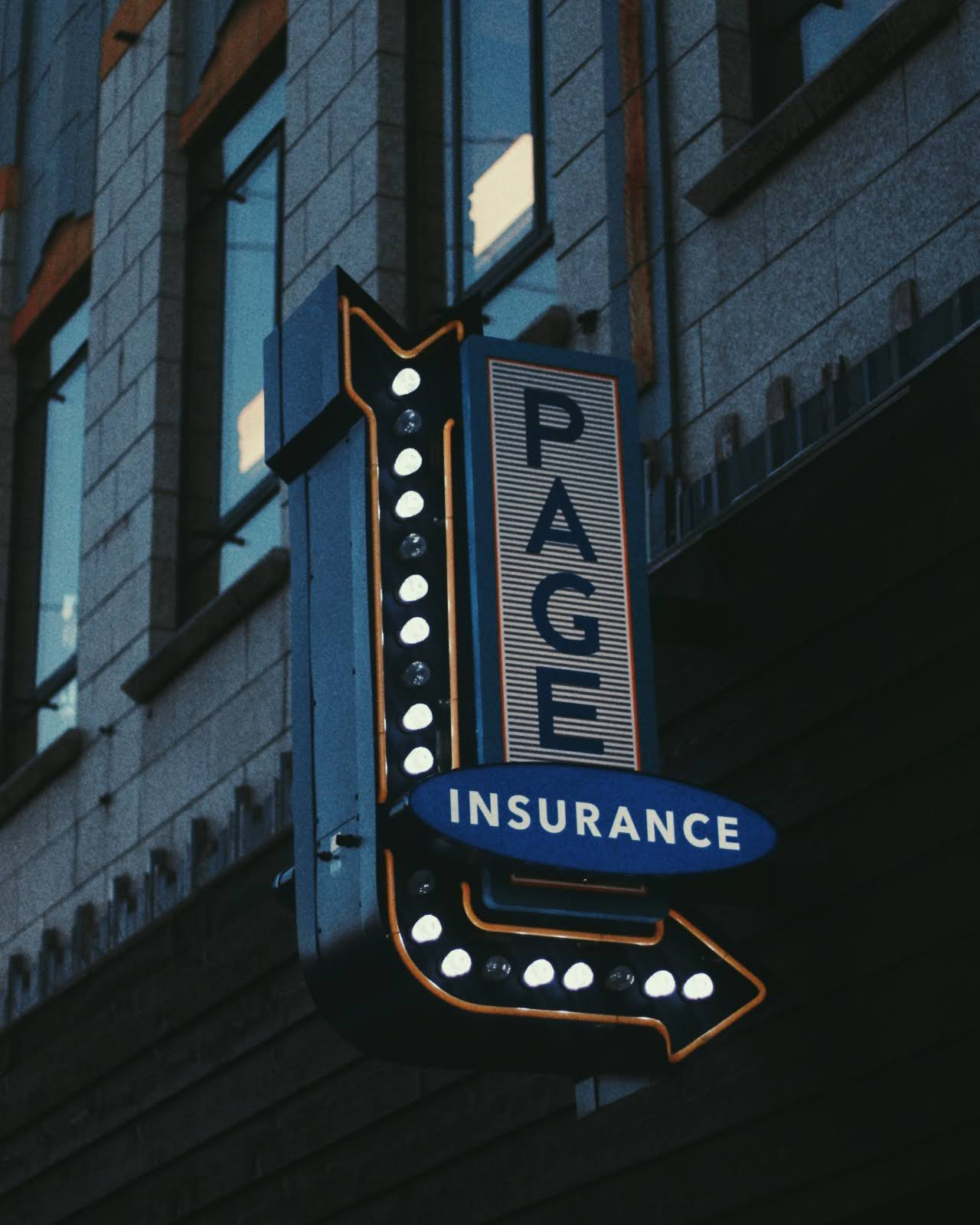 page sign The Reality of Insurance Today